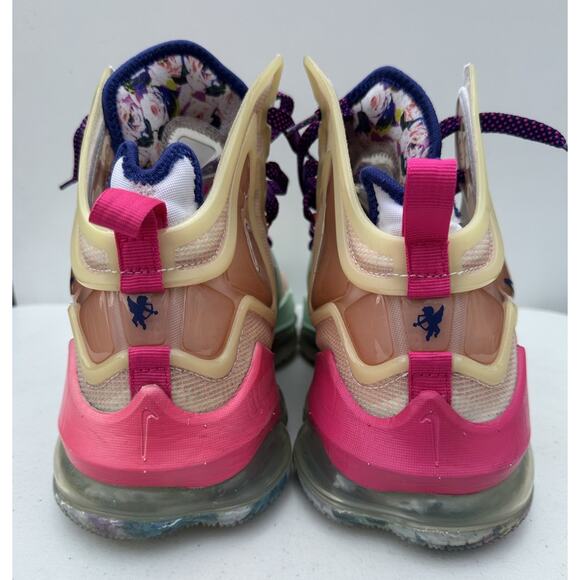 Lebron XIX 19 Valentines Day Love Letter Multicolor Pink DH8459-900 Mens 13 main image 6